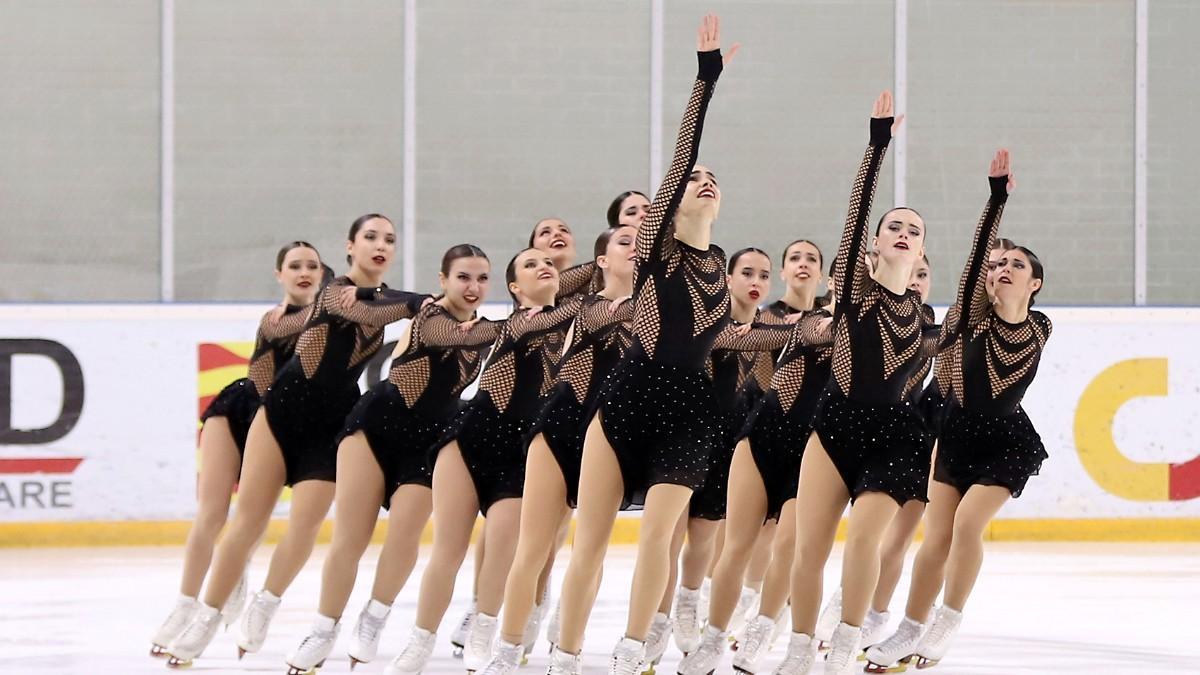 La danza rítmica se tomó Huesca