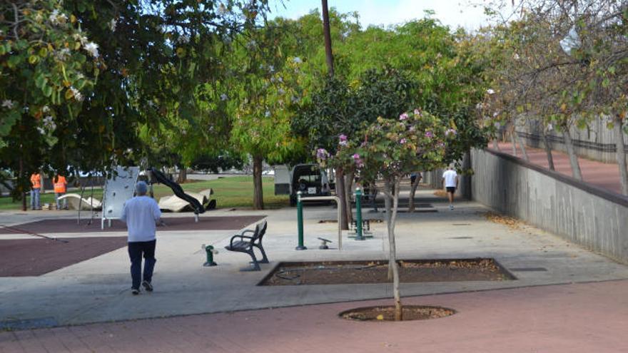 Parques y Jardines inicia la mejora del parque Las Torres de Taco - El Día