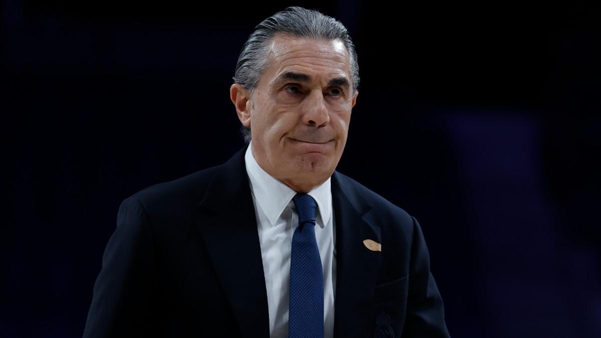 Sergio Scariolo, entrenador del Real Madrid