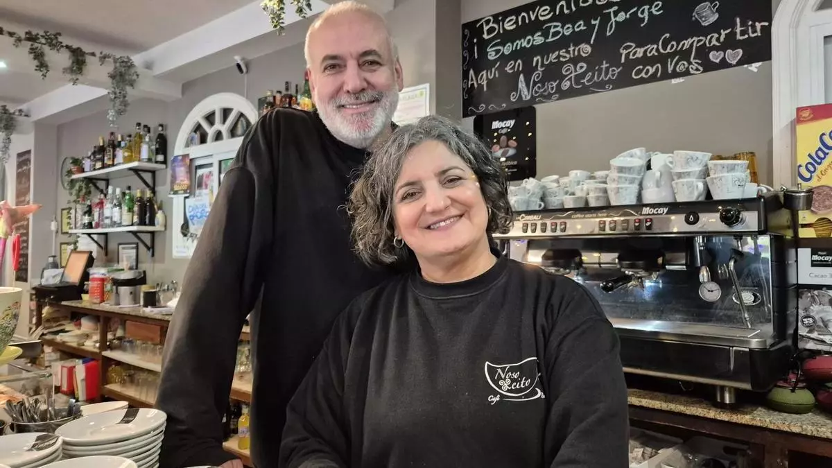 El sitio de su recreo en Oleiros: "Son buenos chicos y chicas, no puedo decir otra cosa"