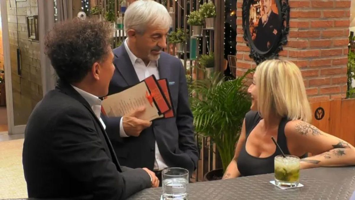 Roberto y Esther durante los primeros minutos