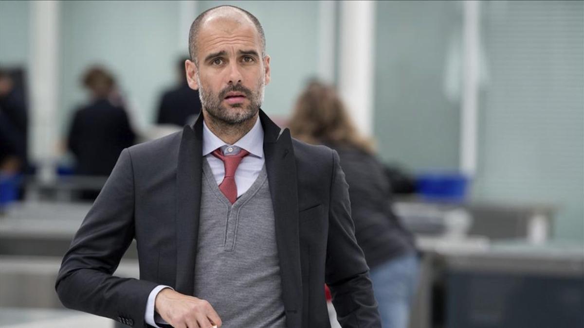 Pep Guardiola se encuentra de viaje a Buenos Aires aprovechando el parón