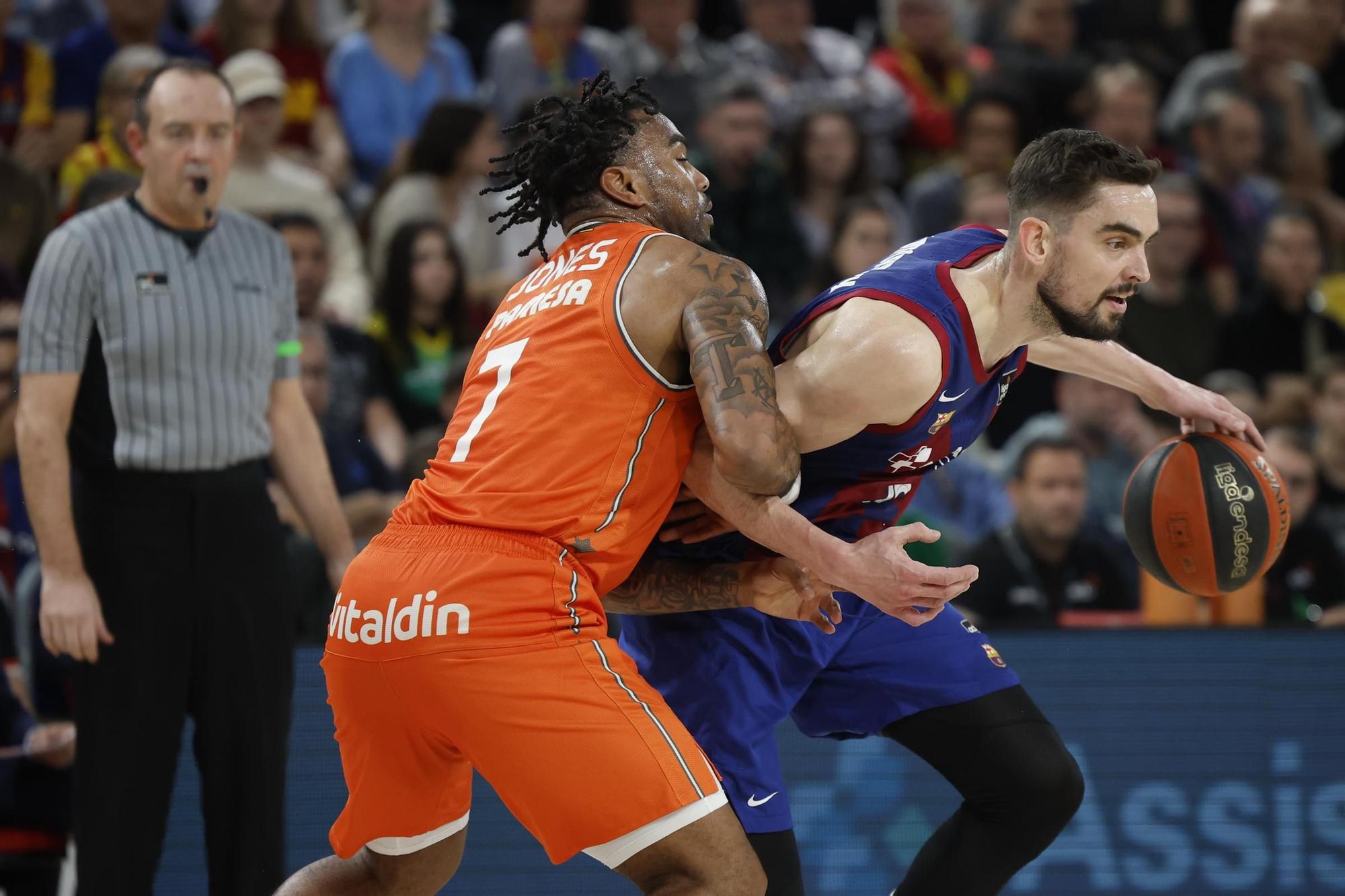 El Barça-Valencia Basket, en imágenes
