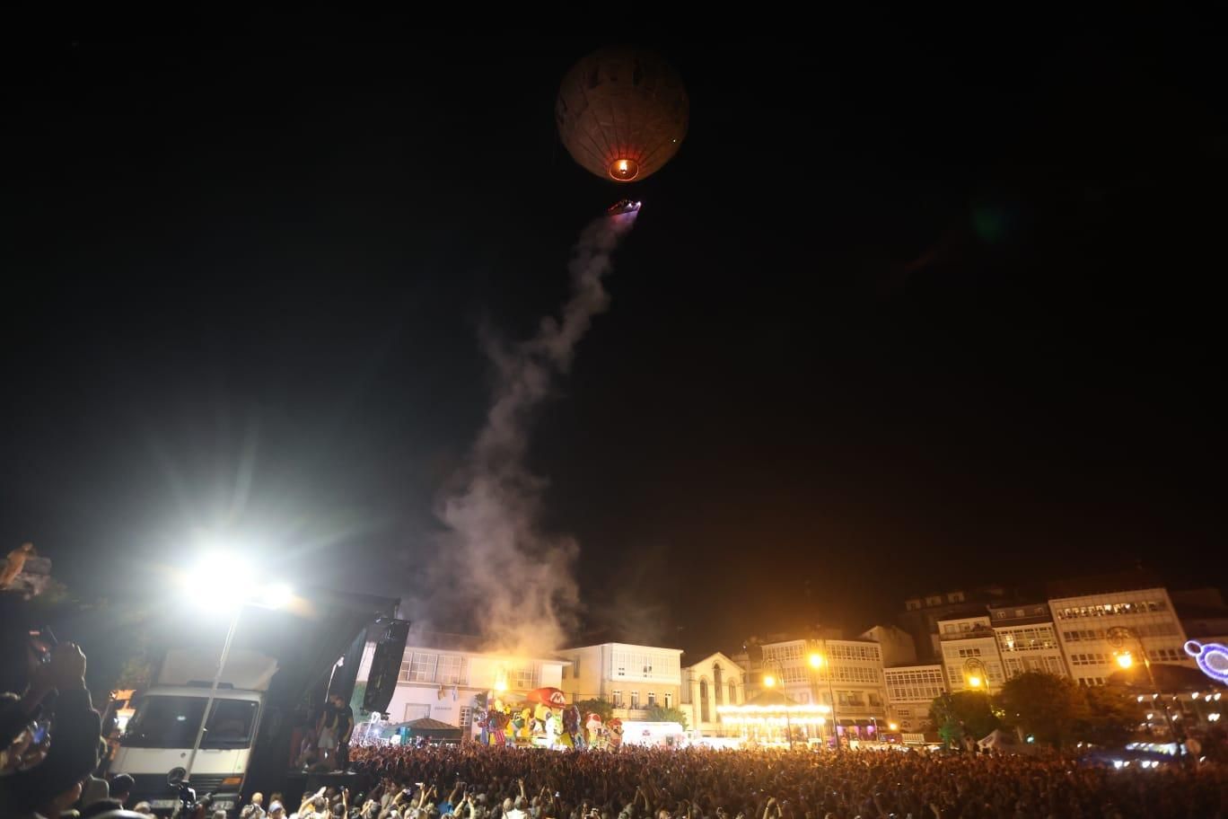 Vuelo perfecto del Globo de Betanzos por su 150 aniversario