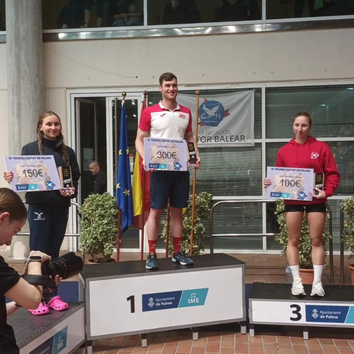 El podio balear estuvo formado por Marc Sánchez, Beth Abad y Aina Hierro.