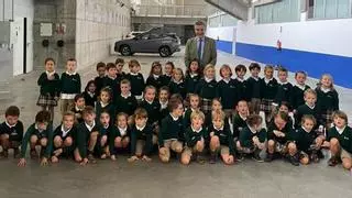 La visita más especial para los alumnos de 5 años de Teresianas: los pequeños conocen el Tartiere