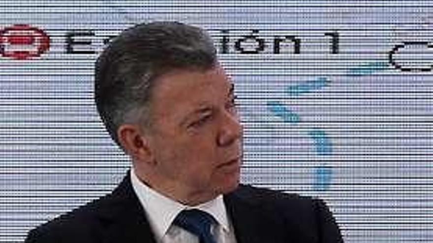 Juan Manuel Santos. // Efe