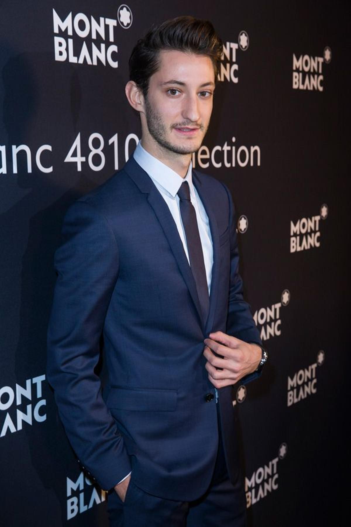 Pierre Niney en la fiesta de Montblanc