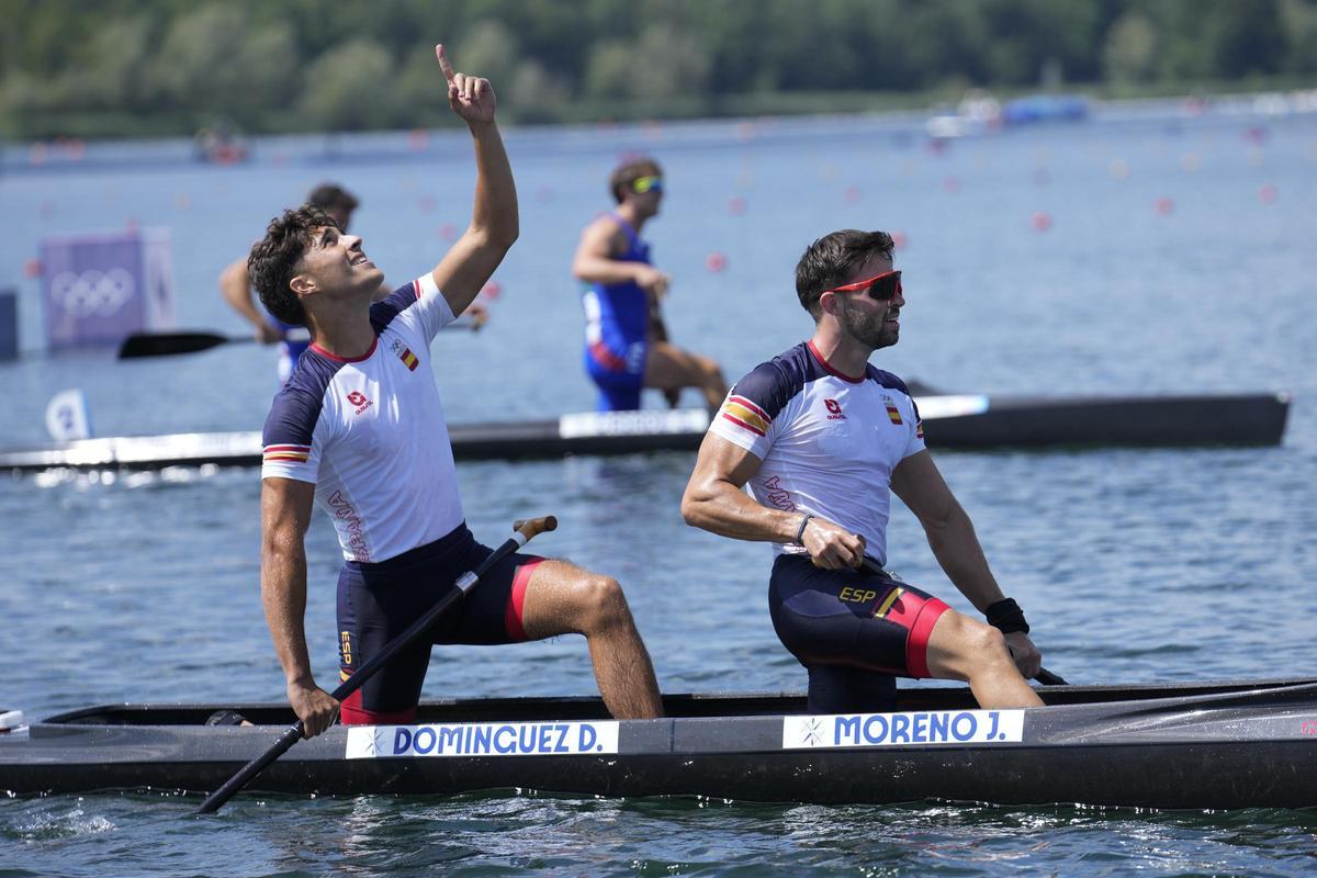 Joan Antoni Moreno y Marcus Cooper, medallas de bronce en C2 500 y K4 500