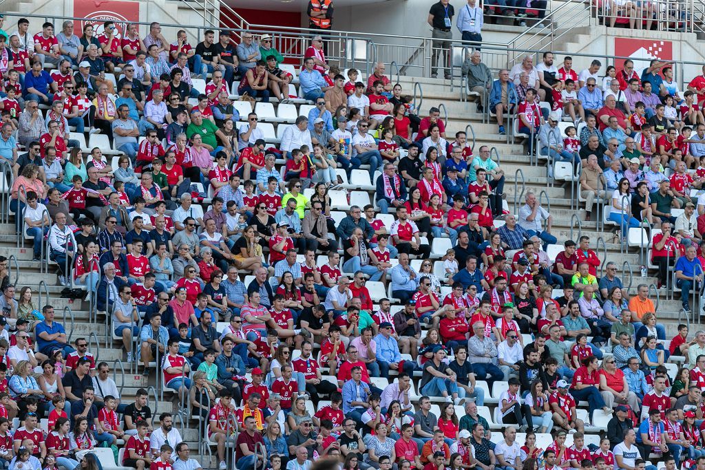 Real Murcia - Castellón, en imágenes