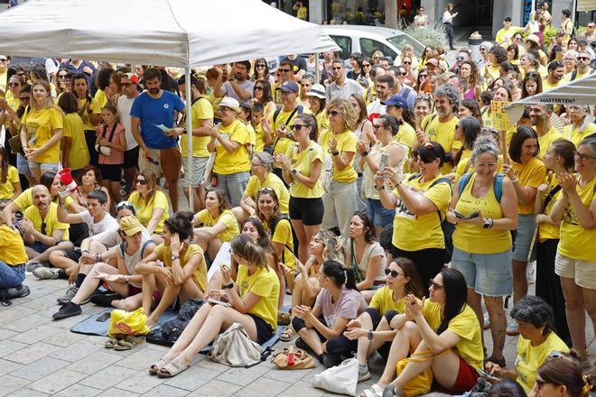 «Salga lo que salga en la votación del preacuerdo con Educació, habrá que seguir movilizados»
