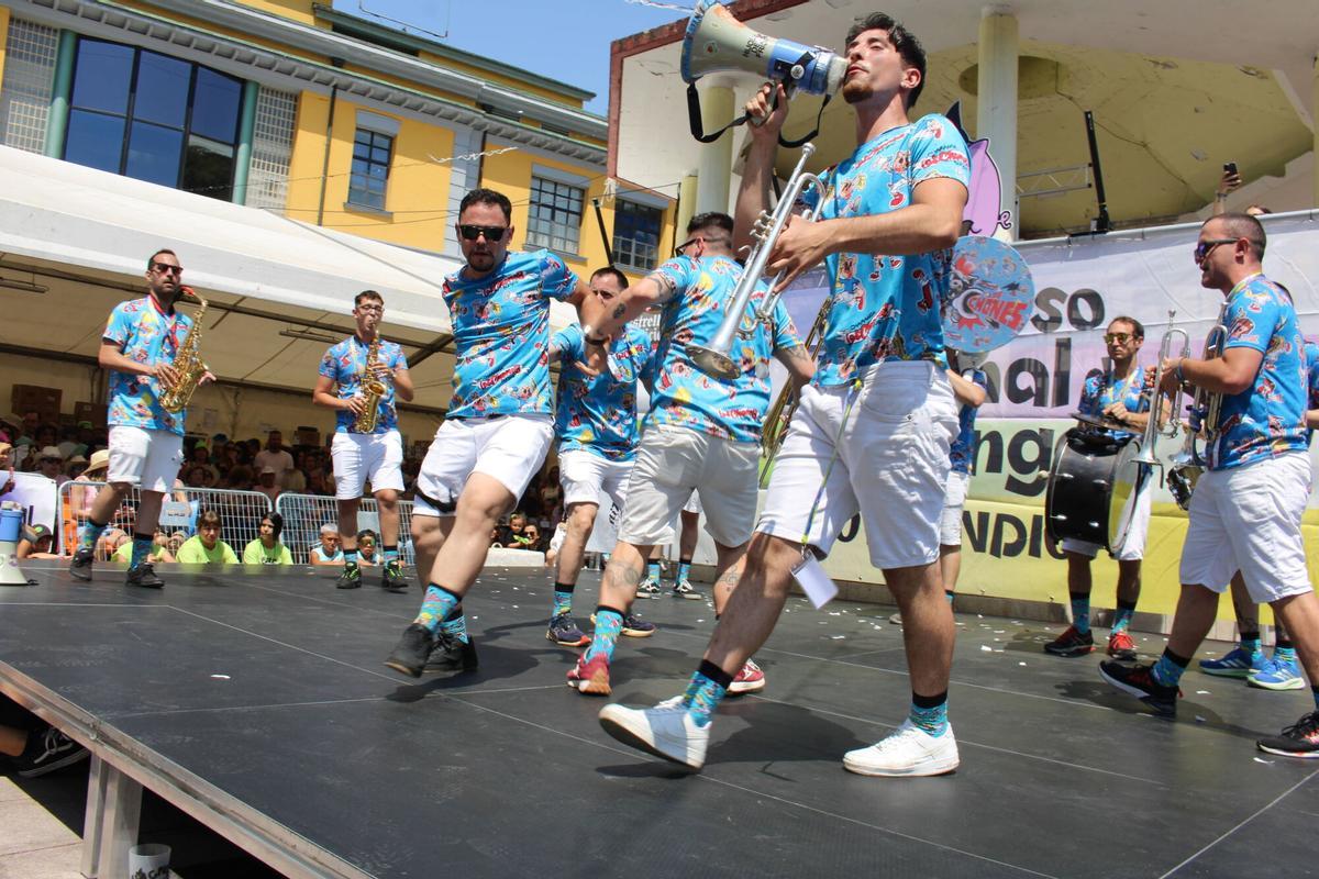 El Concurso Nacional de Charangas de Sotrondio, en imágenes