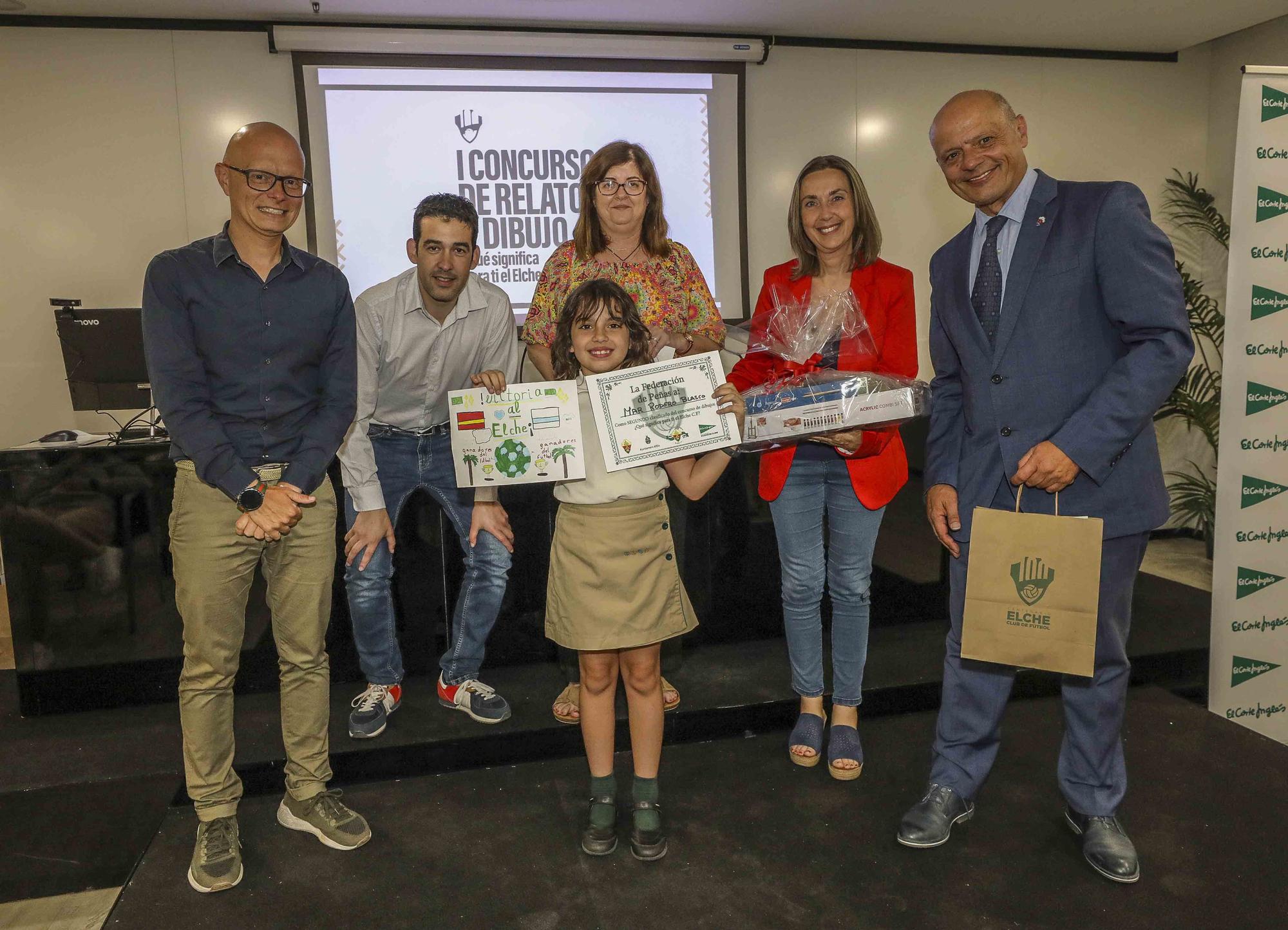 Éxito de participación en el concurso escolar de la Federación de Peñas del Elche