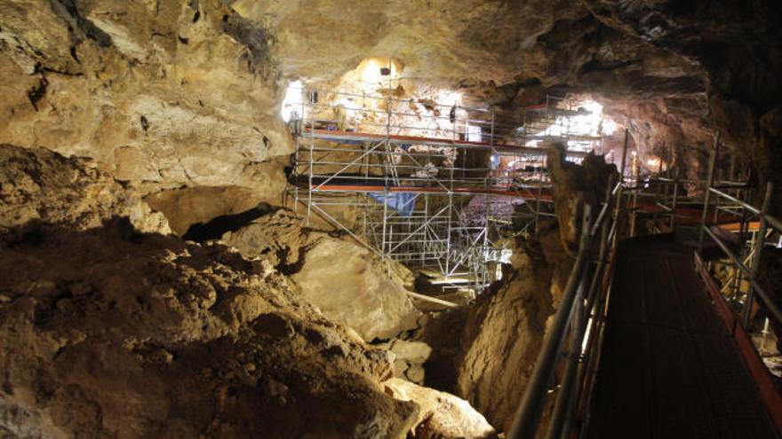 Fósiles de una cueva de Cartagena reflejan que hace 700.000 años llovía el doble