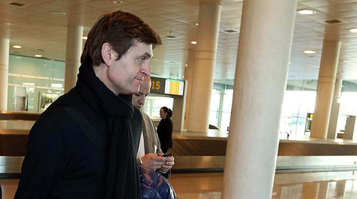 L’entrenador del Barça ja és a Barcelona.