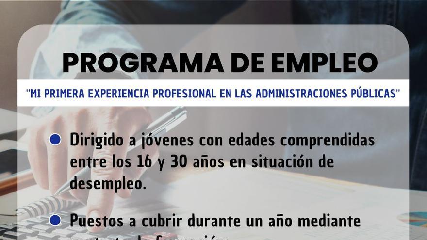 ‘Mi primera experiencia’ dará empleo a jóvenes que han finalizado sus estudios en Caravaca