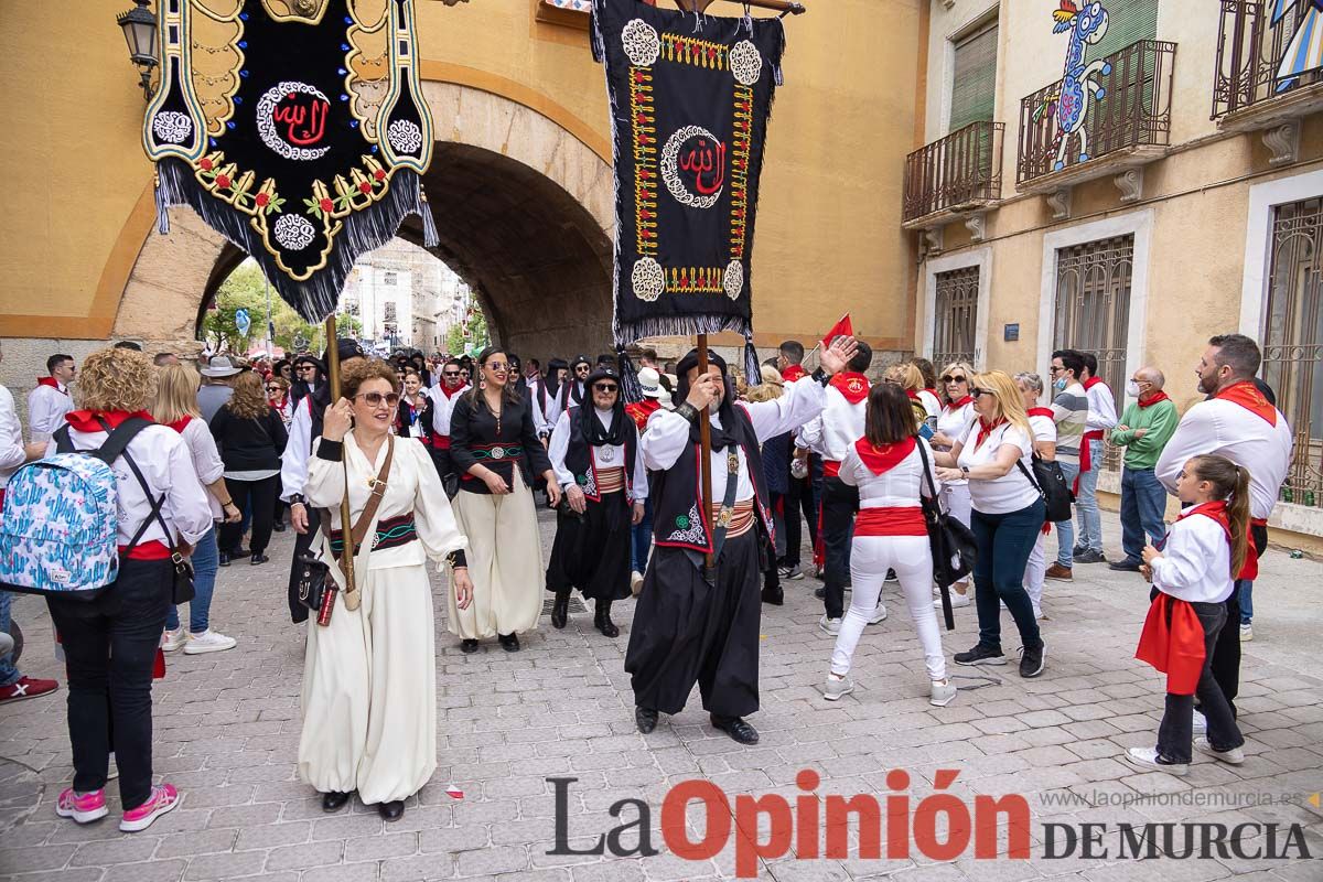 Moros y Cristianos en la mañana del día dos en Caravaca