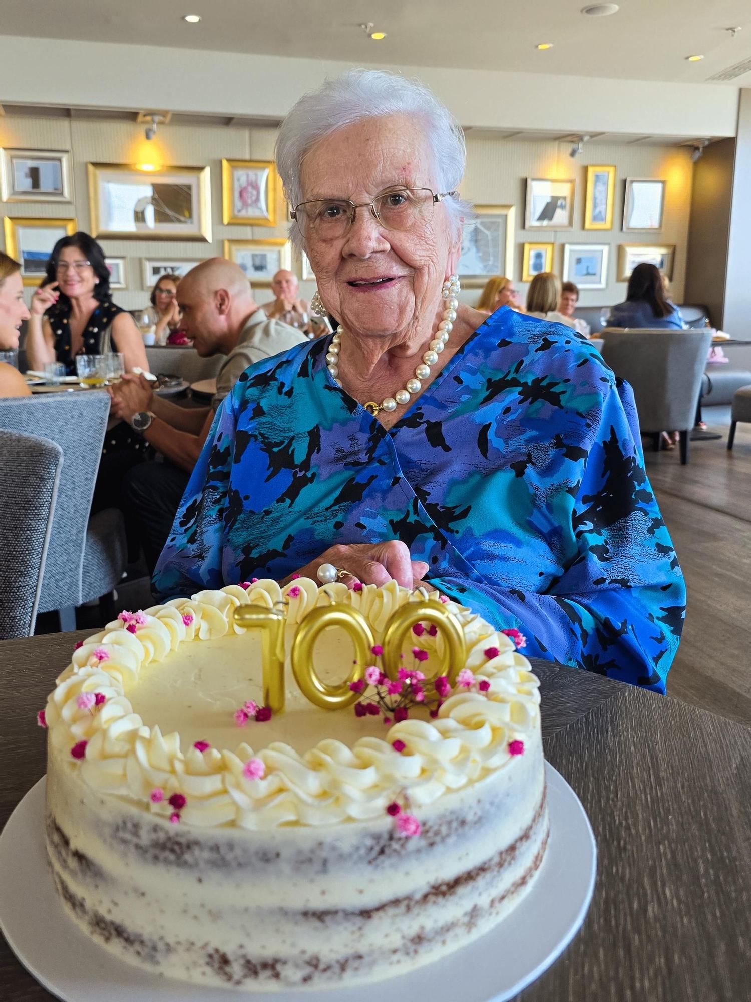 Lola Chirino, ciudadana centenaria de La Isleta