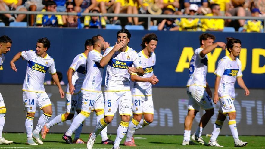 Iñaki se disfraza de jerarca y Bonfanti saca su versión más imperial: el 1x1 de la UD Las Palmas ante el Cádiz