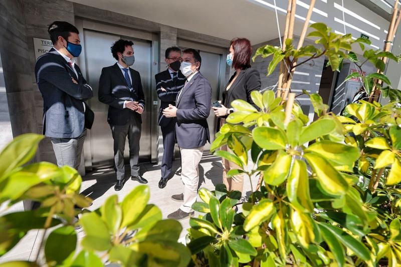 Inauguración del nuevo  hotel de la cadena AC Hoteles en Santa Cruz de Tenerife