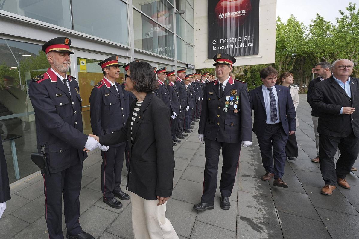 Les imatges del Dia de les Esquadres dels Mossos de la Regió Policial de Girona Les imatges del Dia de les Esquadres dels Mossos de la Regió Policial de Girona