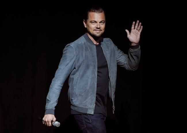 Leonardo DiCaprio, en un acto en 2018