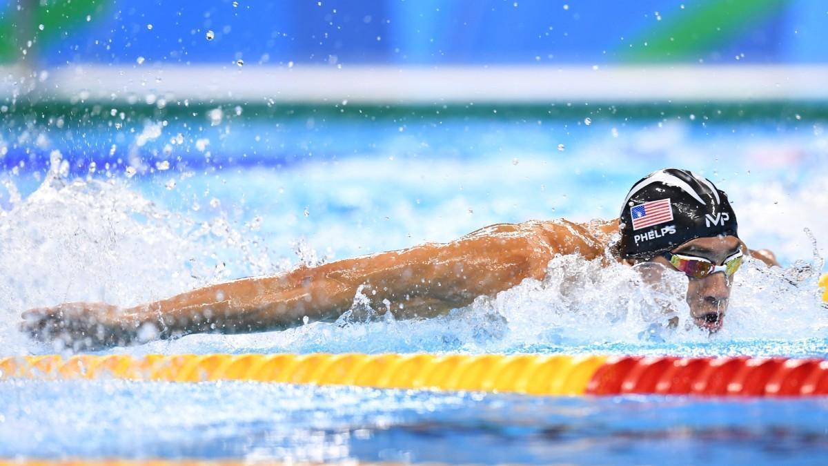 Michael Phelps, durante sus últimos Juegos