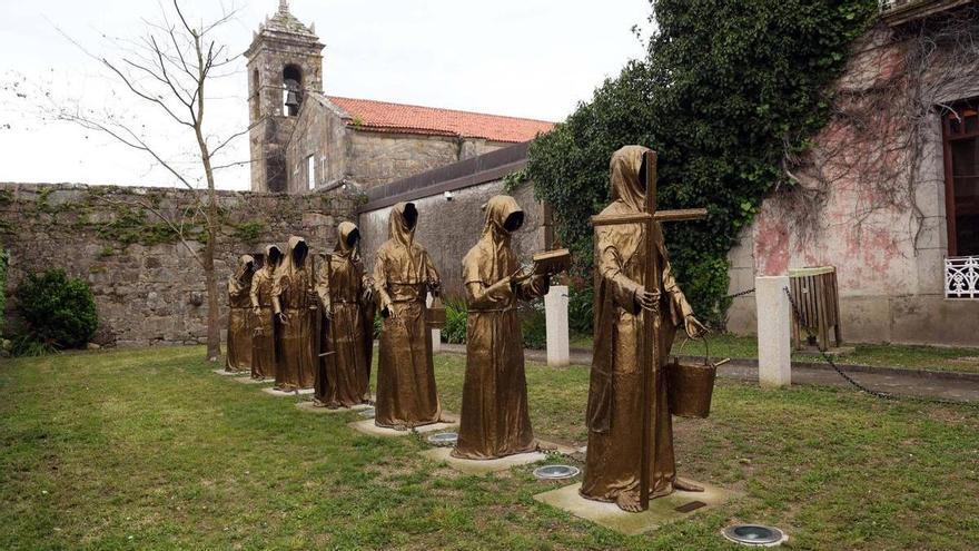 Cambados crea una nueva ruta turística, el «Paseo das esculturas»