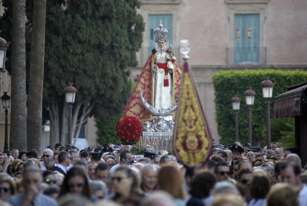 La Virgen de la Fuensanta regresa al Santuario