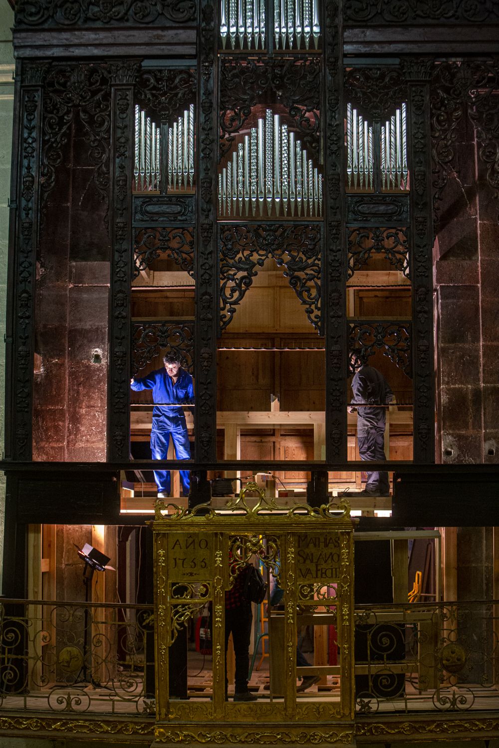 La Concatedral de San Nicolás ya tiene órgano