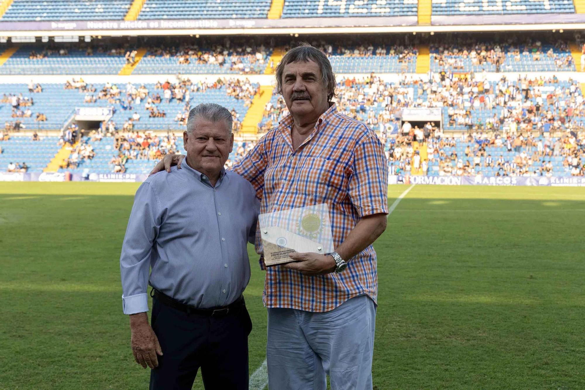 El Hércules celebra el 50 aniversario del Rico Pérez ganando el Trofeo Ciudad de Alicante ante el Alavés