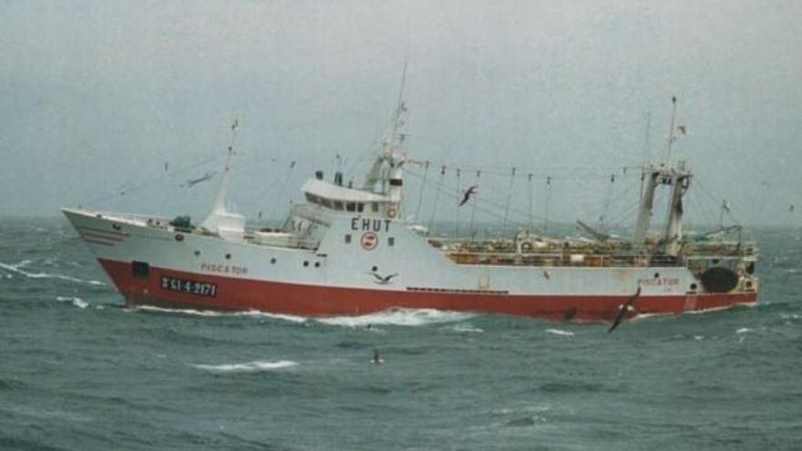 Una imagen de &quot;Piscator&quot;, un buque construido en el año 1988 y de 72 metros de eslora.  // Fdv