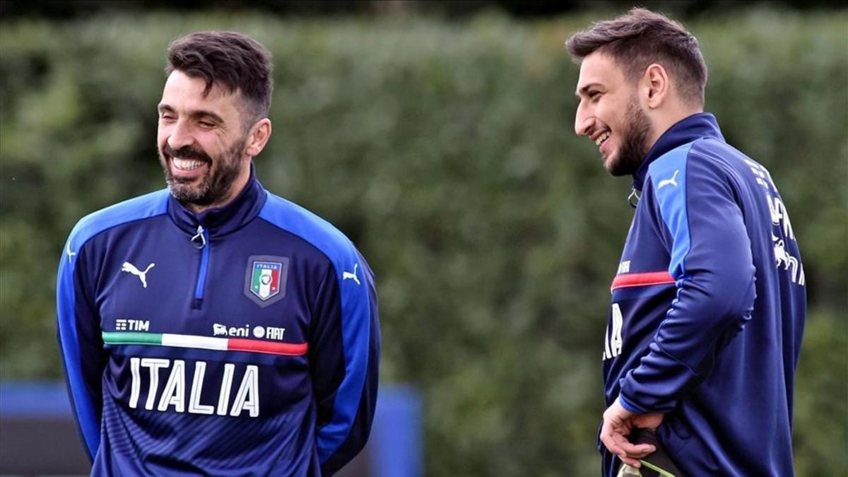 Donnarumma ha sido titular en la 'azzurra' más joven que en su día lo hizo Buffon