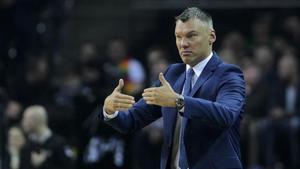 Jasikevicius, en el último partido de Euroliga del Zalgiris.