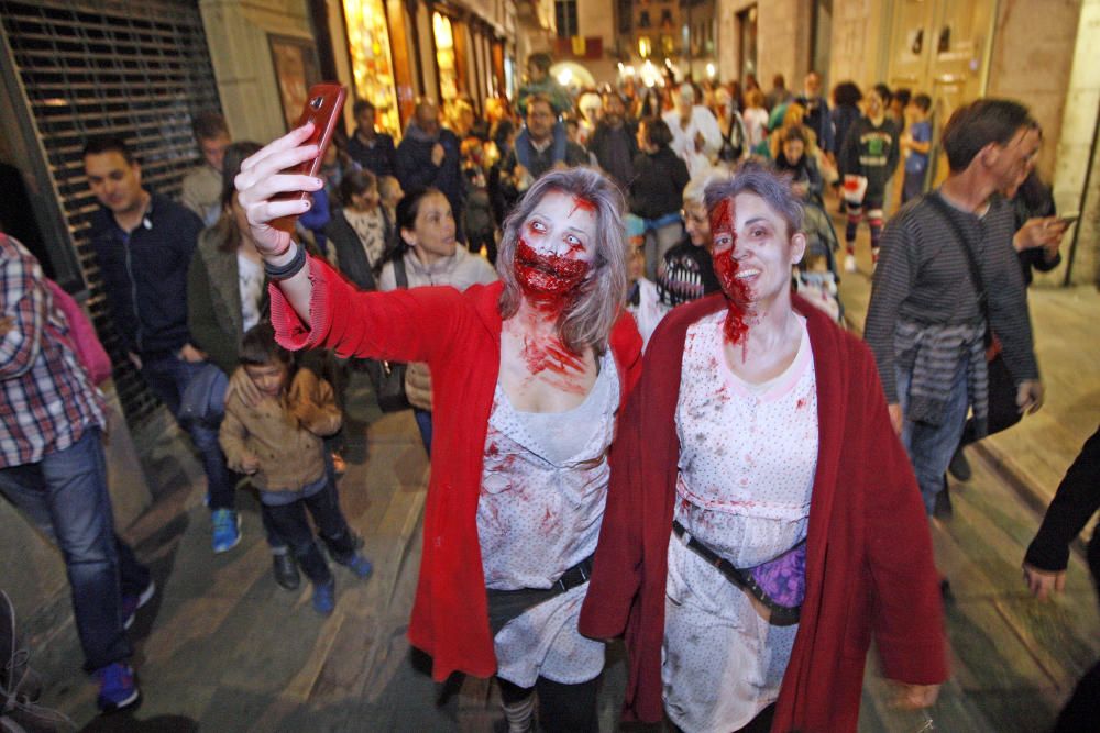 Zombie Walk 2017 al Barri Vell de Girona