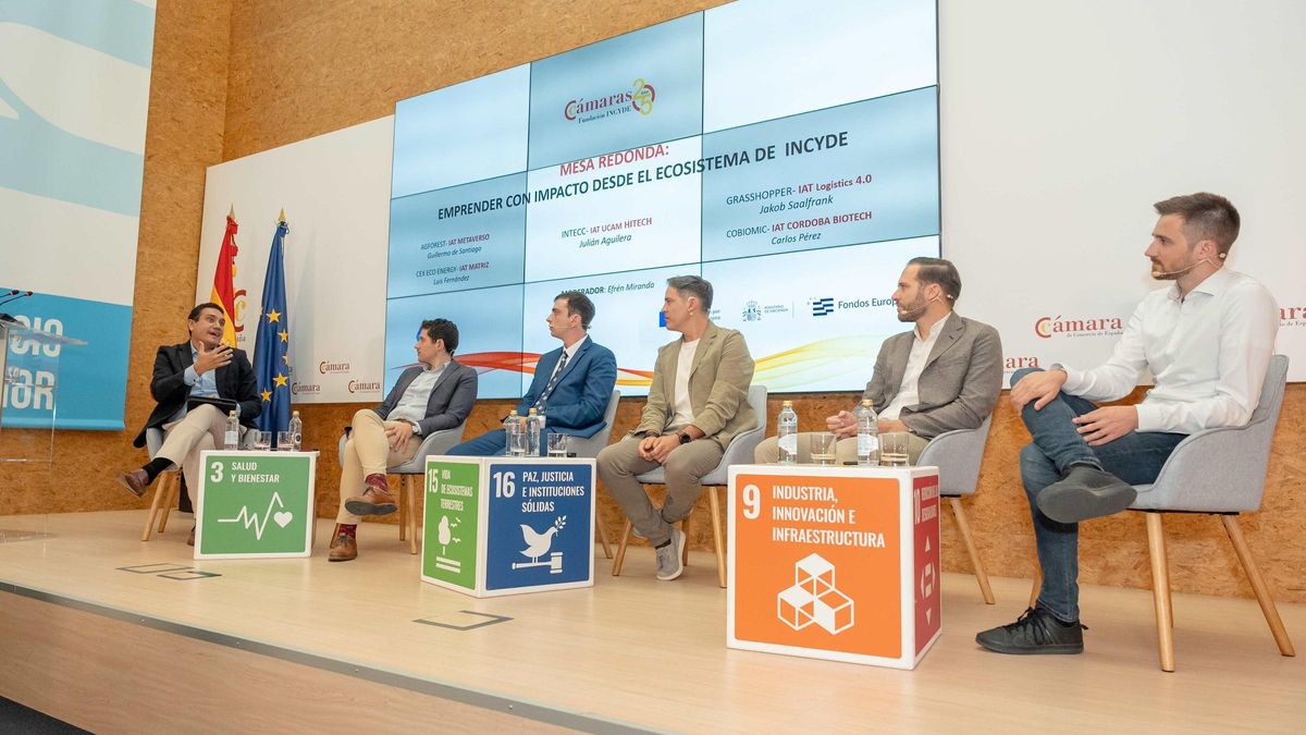 Un momento del encuentro organizado por Incyde.