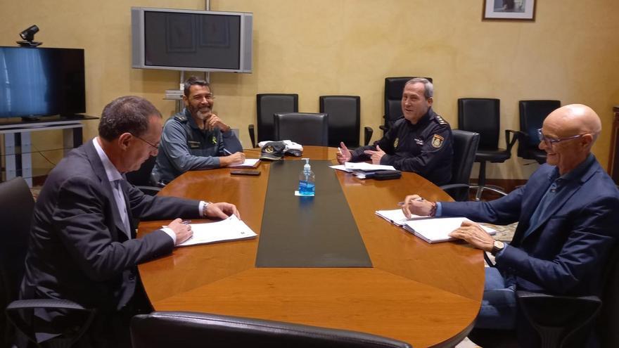 Reunión de Coordinación con Ángel Blanco, Policía Nacional y Guardia Civil