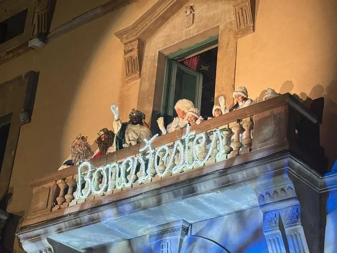 La cavalcada dels Reis d'Orient a Moià, en imatges