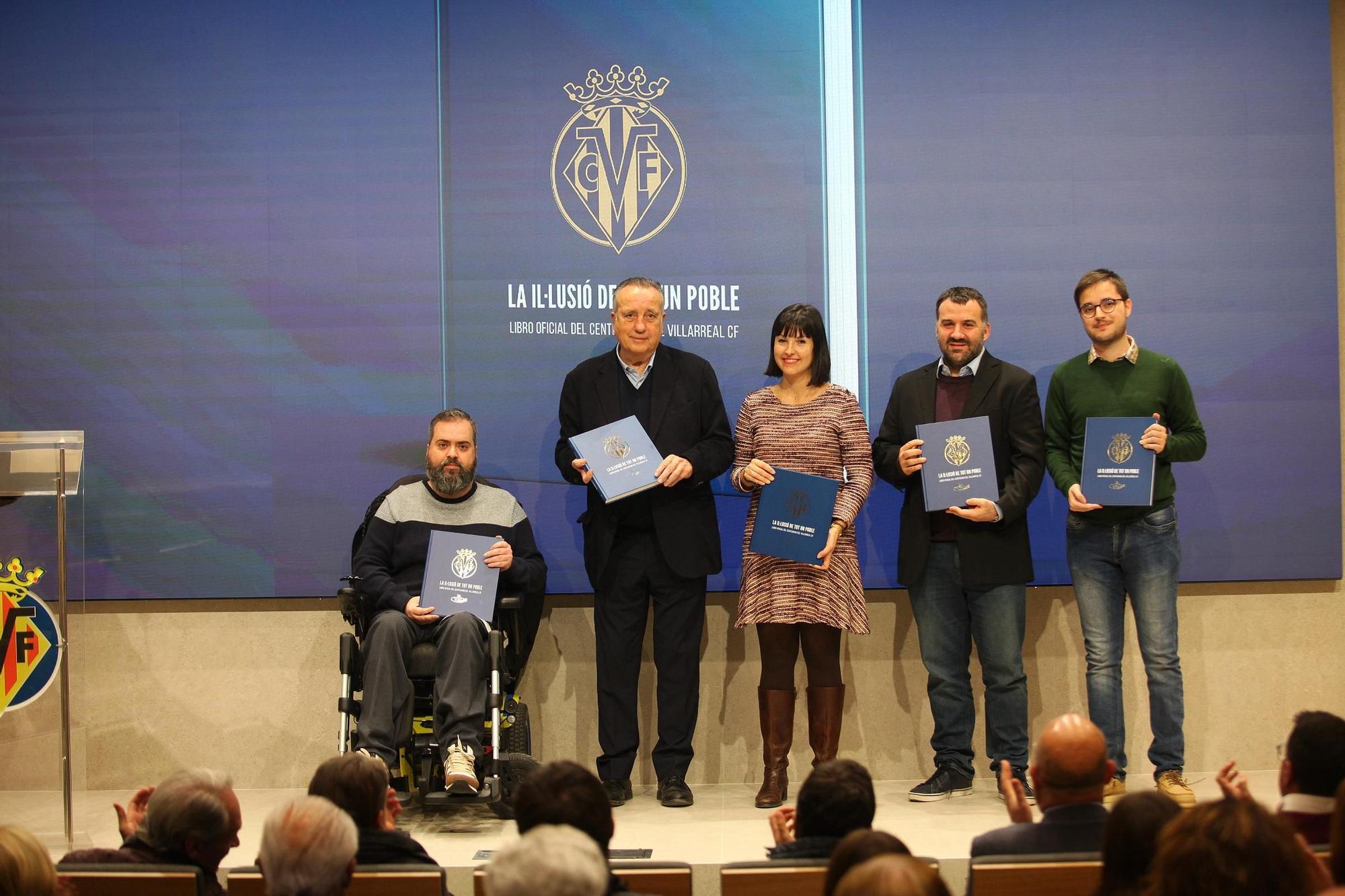 El homenaje a sus presidentes culmina los actos por el centenario del Villarreal