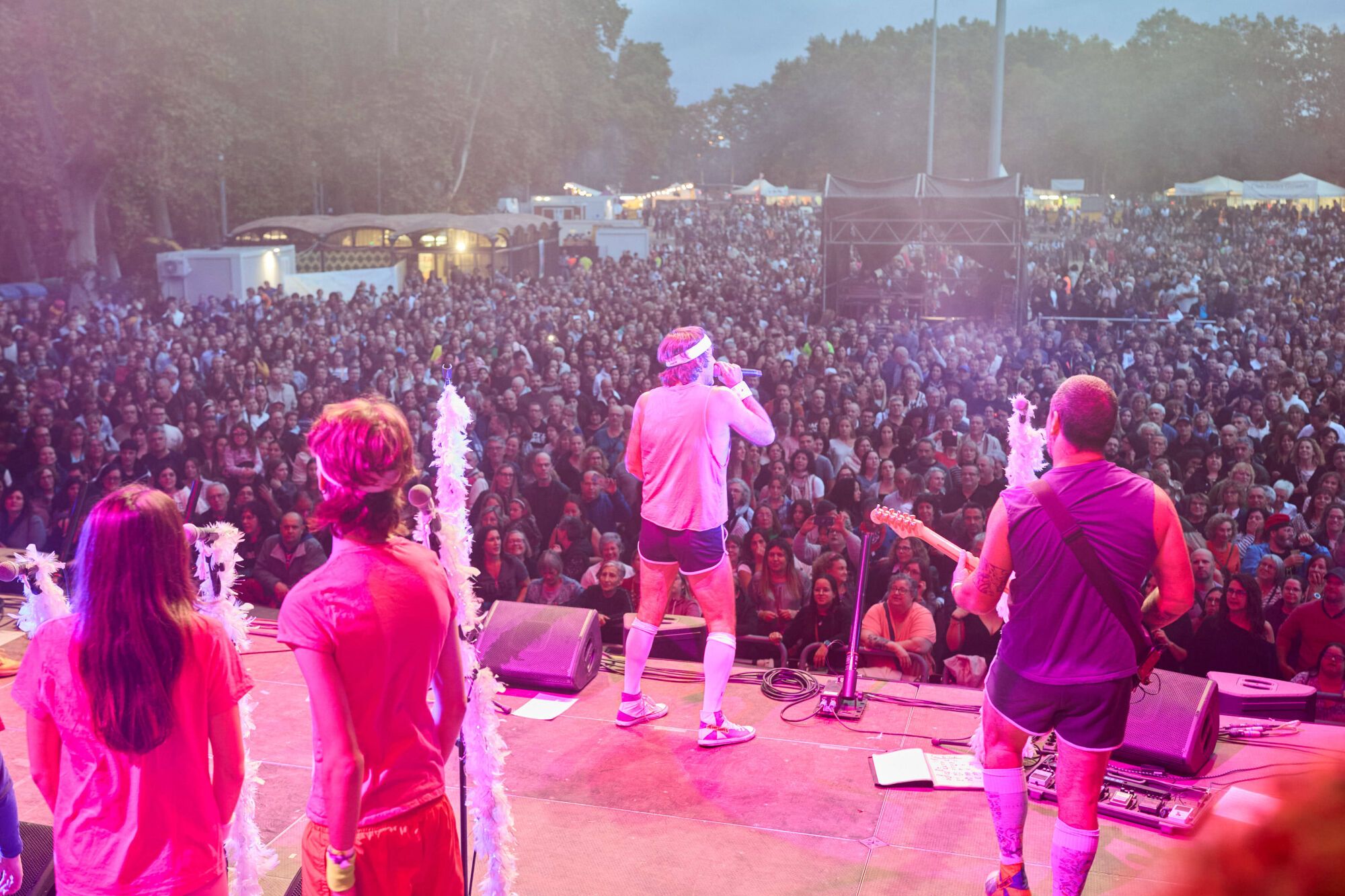 Les imatges del concert de Di Versiones a la Copa