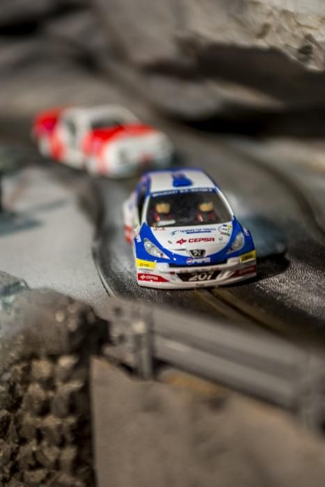 Exposicion SCALEXTRIC, coches en miniatura en el ...