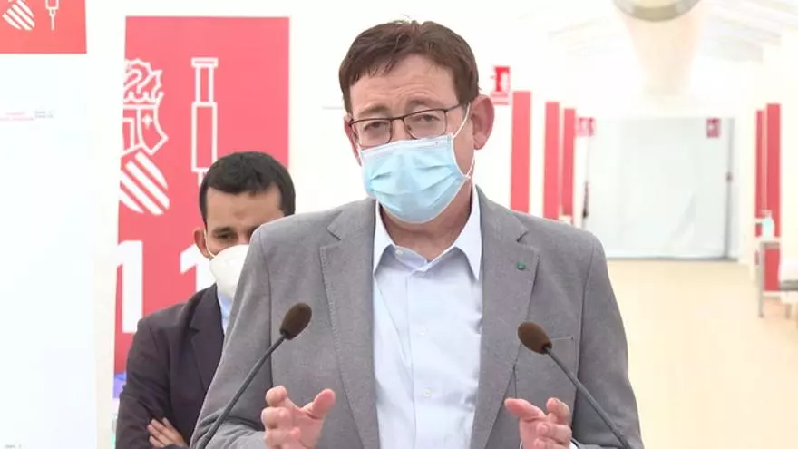 Puig anuncia el arranque de la vacunación a los docentes de la Comunitat