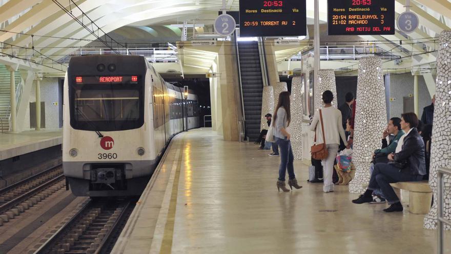 El Metrovalencia funcionará en las noches de Fallas