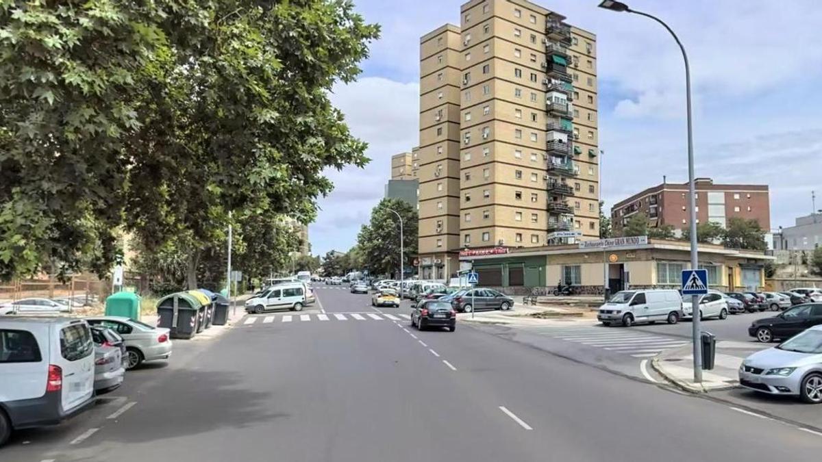 Avenida Augusto Vázquez de Badajoz.