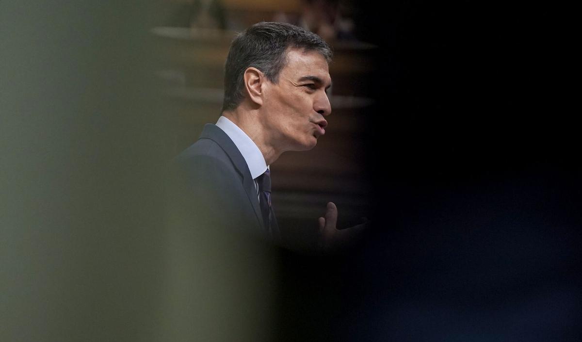 Comparecencia de Pedro Sánchez en el Congreso de los Diputados.