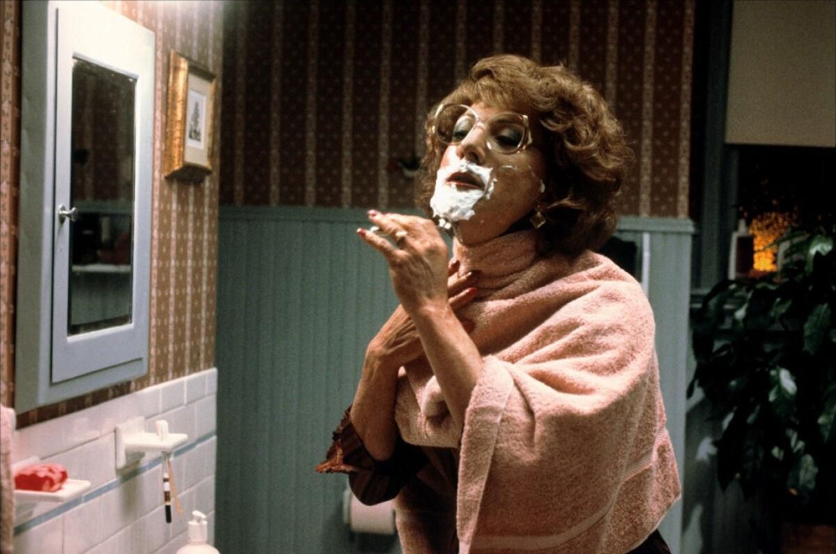 Dustin Hoffman en 'Tootsie'.