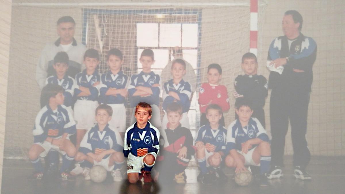 Rubén Díez, aquel "rubio del Giner" que se parecía a Jamelli y que jugará en el Real Zaragoza