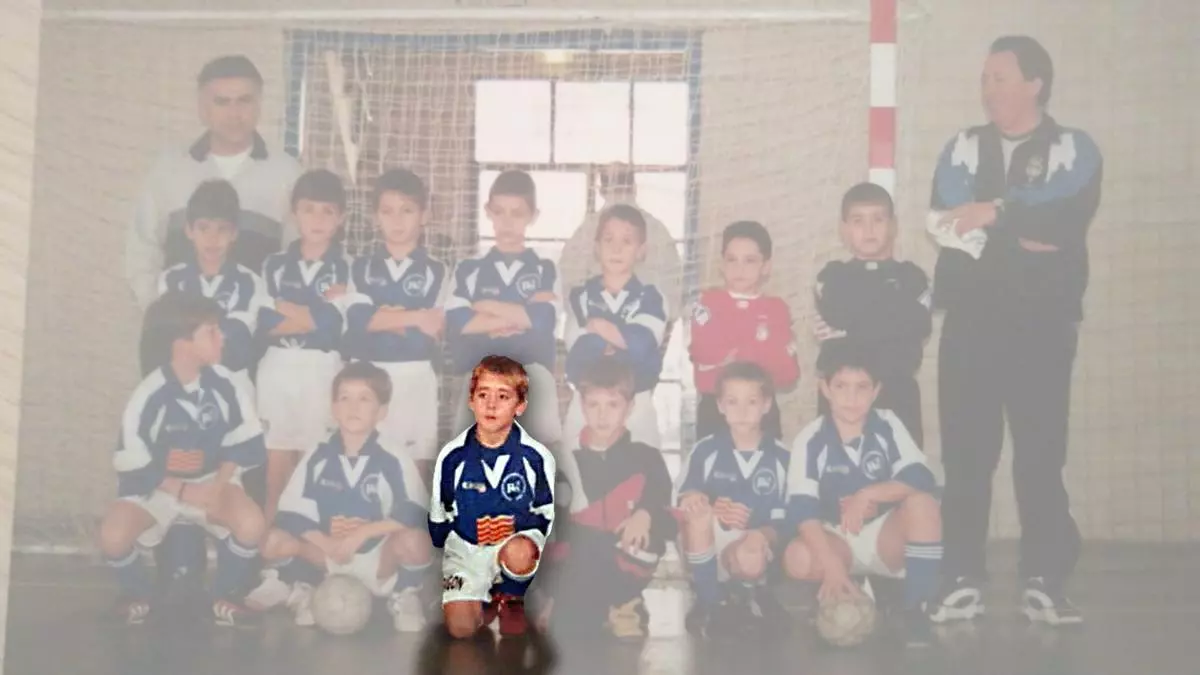 Rubén Díez, aquel "rubio del Giner" al que llamaban Jamelli y que ahora jugará en el Real Zaragoza
