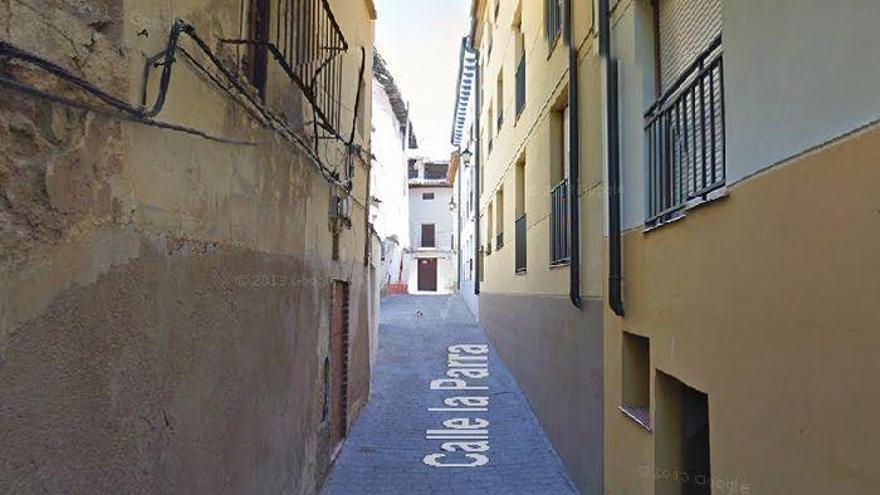 El derrumbe en un inmueble deshabitado obliga a desalojar una casa anexa Calatayud