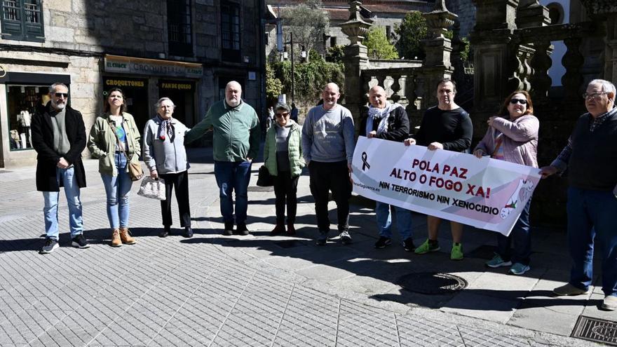 Concentración en la ciudad por un «alto el fuego definitivo» en Palestina | RAFA VÁZQUEZ